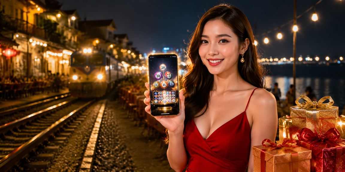 Người dùng Hà Nội trải nghiệm xổ số trực tuyến trên thiết bị di động bên bờ biển