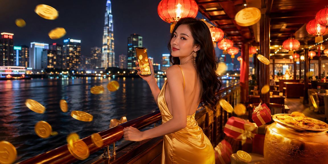 Chợ đêm Hồ Chí Minh với bầu không khí giải trí sôi động, liên tưởng đến hoàn tiền và khuyến mãi casino
