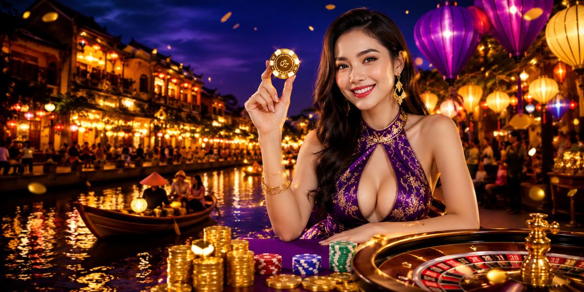 Đèn lồng Hội An về đêm gợi lên không khí giải trí và cá cược trực tuyến tại Việt Nam